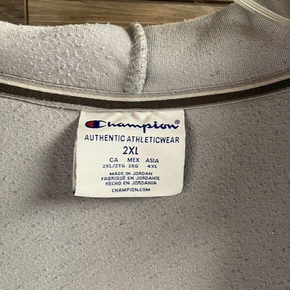 Champion Authentic AthleticWear Pullover Heavy Sweatshirt Jacket,Size 2XL, Gray - Picture 6 of 6